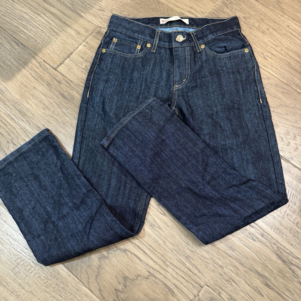 Levis‎ Levi Strauss 511 Slim Jeans 15 Reg Boys Dark Wash